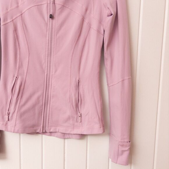 Lululemon Define Jacket Luon Pink Peony Size 4 - Picture 5 of 9
